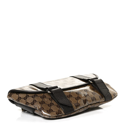 Gucci Crystal Monogram Waist Belt Bag Brown 4 of 12