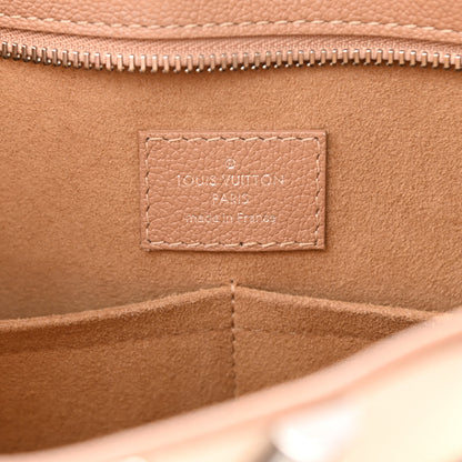 Louis Vuitton Monogram Cuir Plume Very One Zipped Tote Sesame Creme 5 of 9
