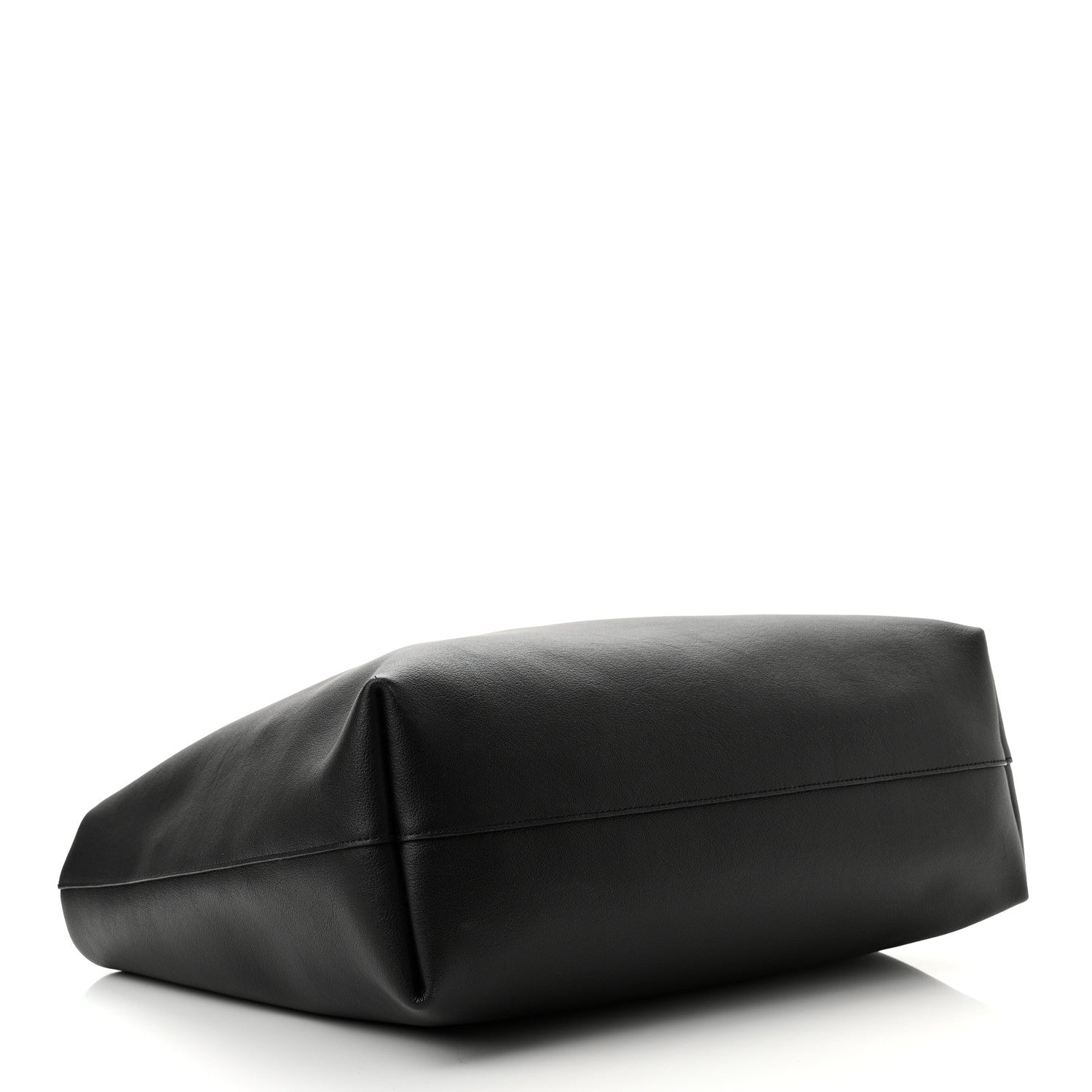 Saint Laurent Calfskin Large Shopping Tote Black 5 of 11