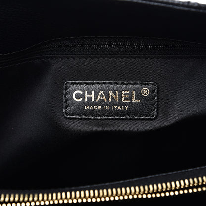 Chanel Caviar Quilted Grand Shopping Tote GST Black 5 of 8