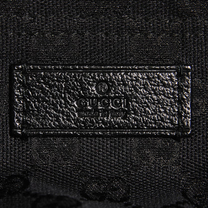 Gucci GG Monogram Medium Web Handle Vertical Tote Black 6 of 10