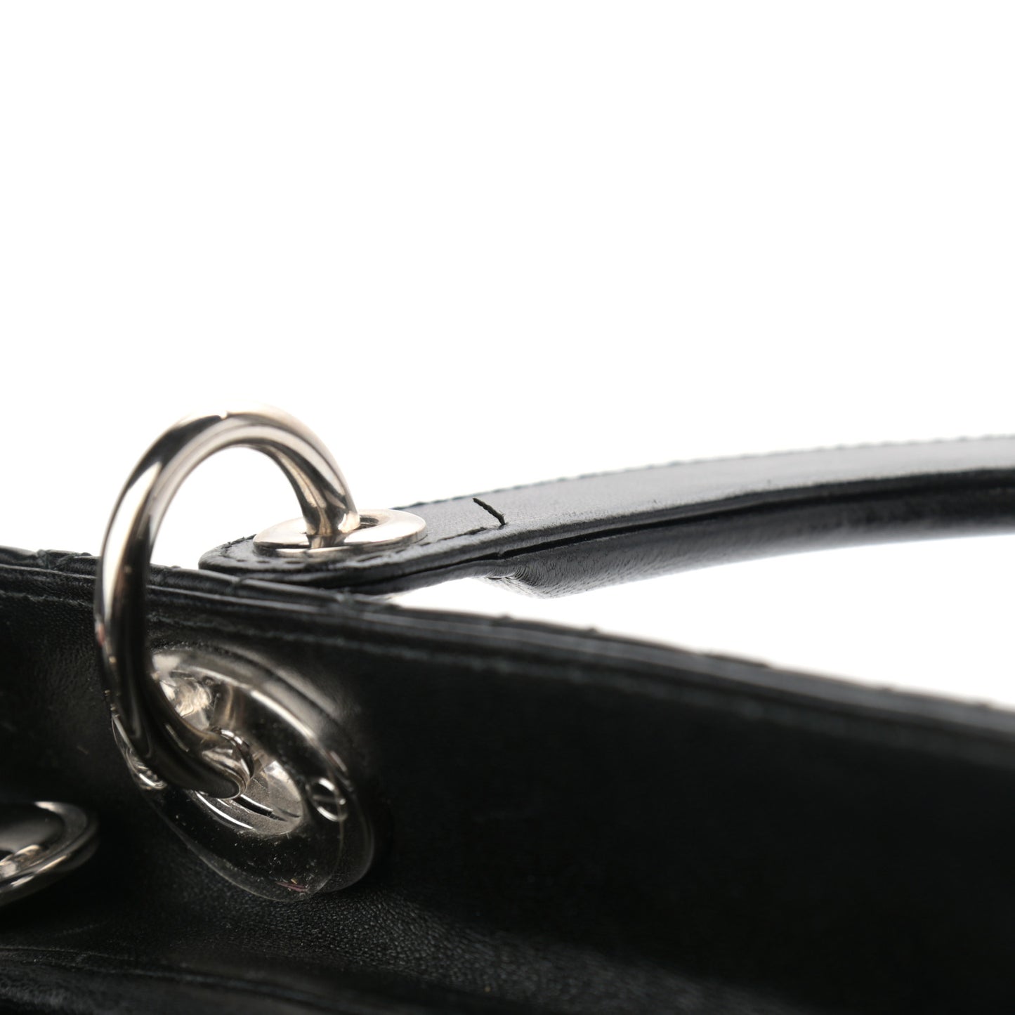 Lambskin Cannage Medium Lady Dior Black