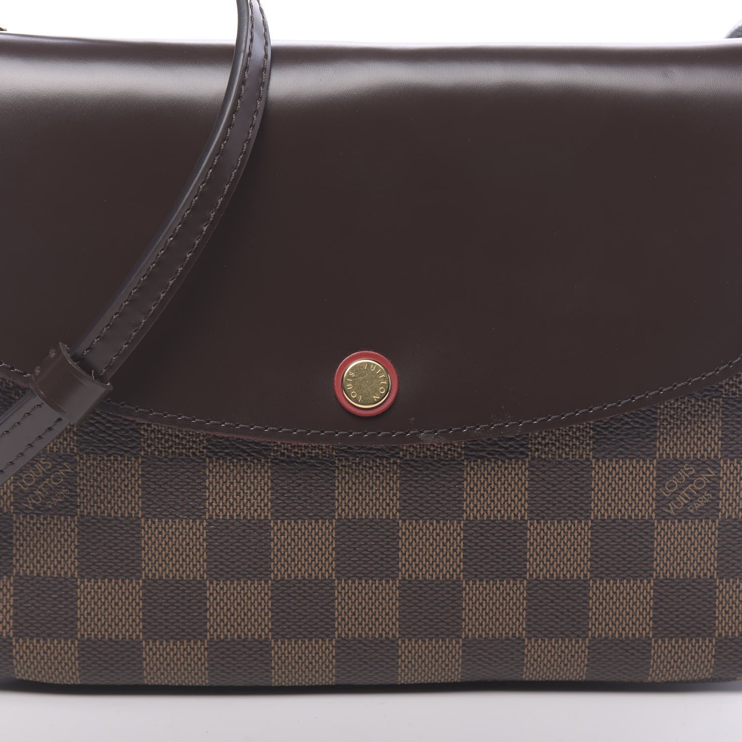Louis Vuitton Damier Ebene Twice Cherry 11 of 11