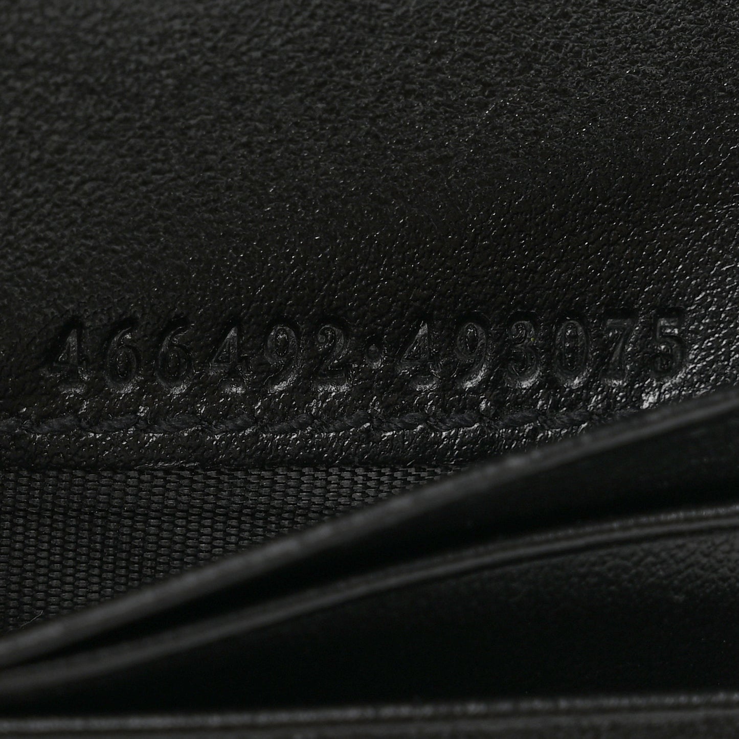 Calfskin Matelasse GG Marmont Card Case Wallet Black