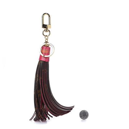 Louis Vuitton Monogram Summer Trunk Tassel Bag Charm Key Holder 2 of 5