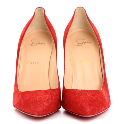 Christian Louboutin Suede So Kate 100 Pumps 39.5 Loubi 3 of 9
