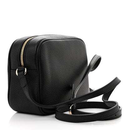 Gucci Pebbled Calfskin Small Soho Disco Bag Black 3 of 9