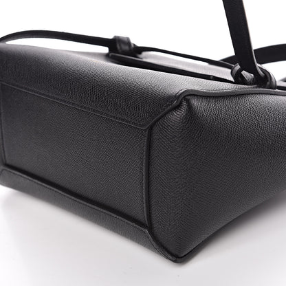Celine Grained Calfskin Nano Belt Bag Black 9 of 10