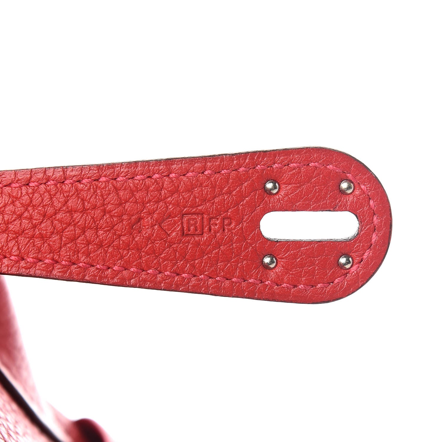 Hermes Taurillon Clemence Lindy 30 Rouge Casaque 9 of 14
