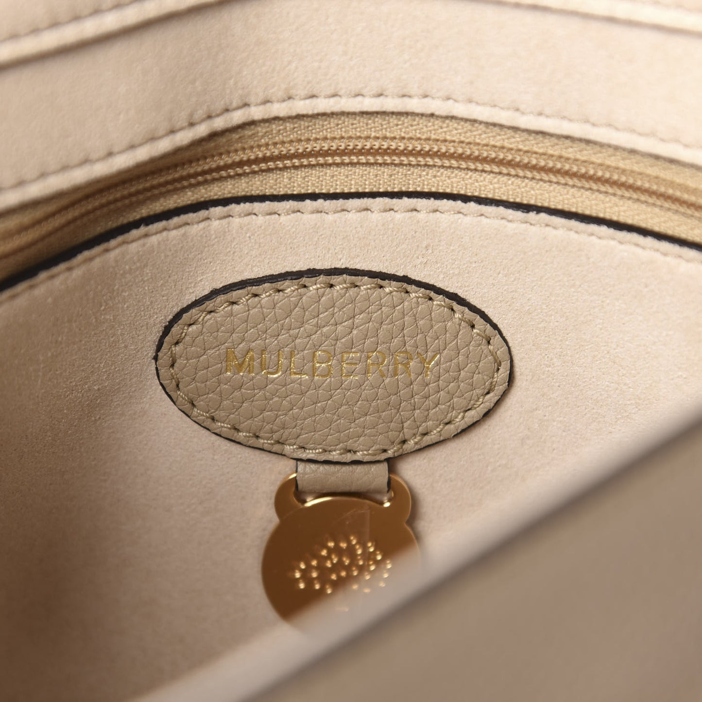 Small Classic Grain Calfskin Small Lily Flap Solid Grey