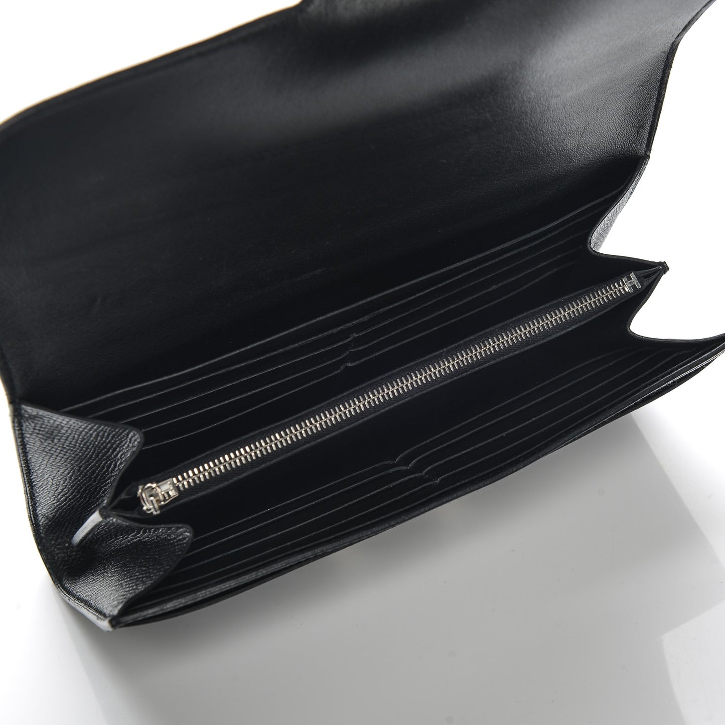 Epsom Constance Long Wallet Black