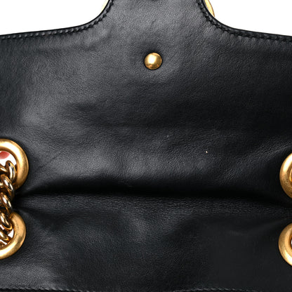 Gucci Calfskin Matelasse Mini GG Marmont Shoulder Bag Black 20 of 20
