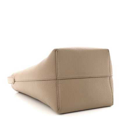 The Row Grained Calfskin Small N/S Park Tote Dark Taupe 4 of 10