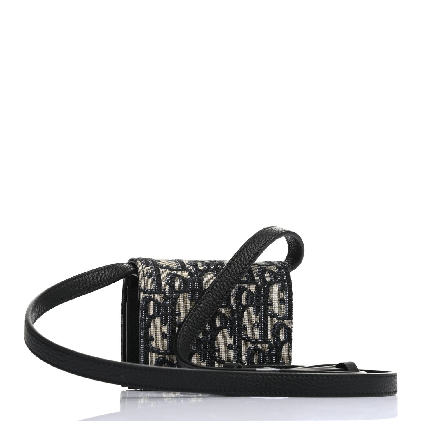 Oblique Nano Strap Pouch Blue