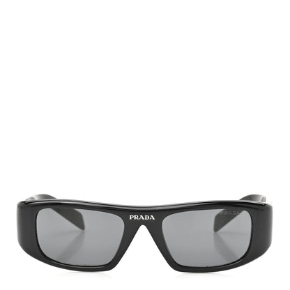 Prada Acetate Sunglasses SPR 20W Black 2 of 8