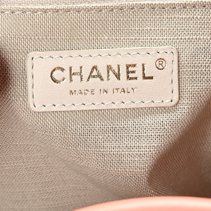 Chanel Mixed Fibers Small Deauville Tote Light Orange 7 of 11