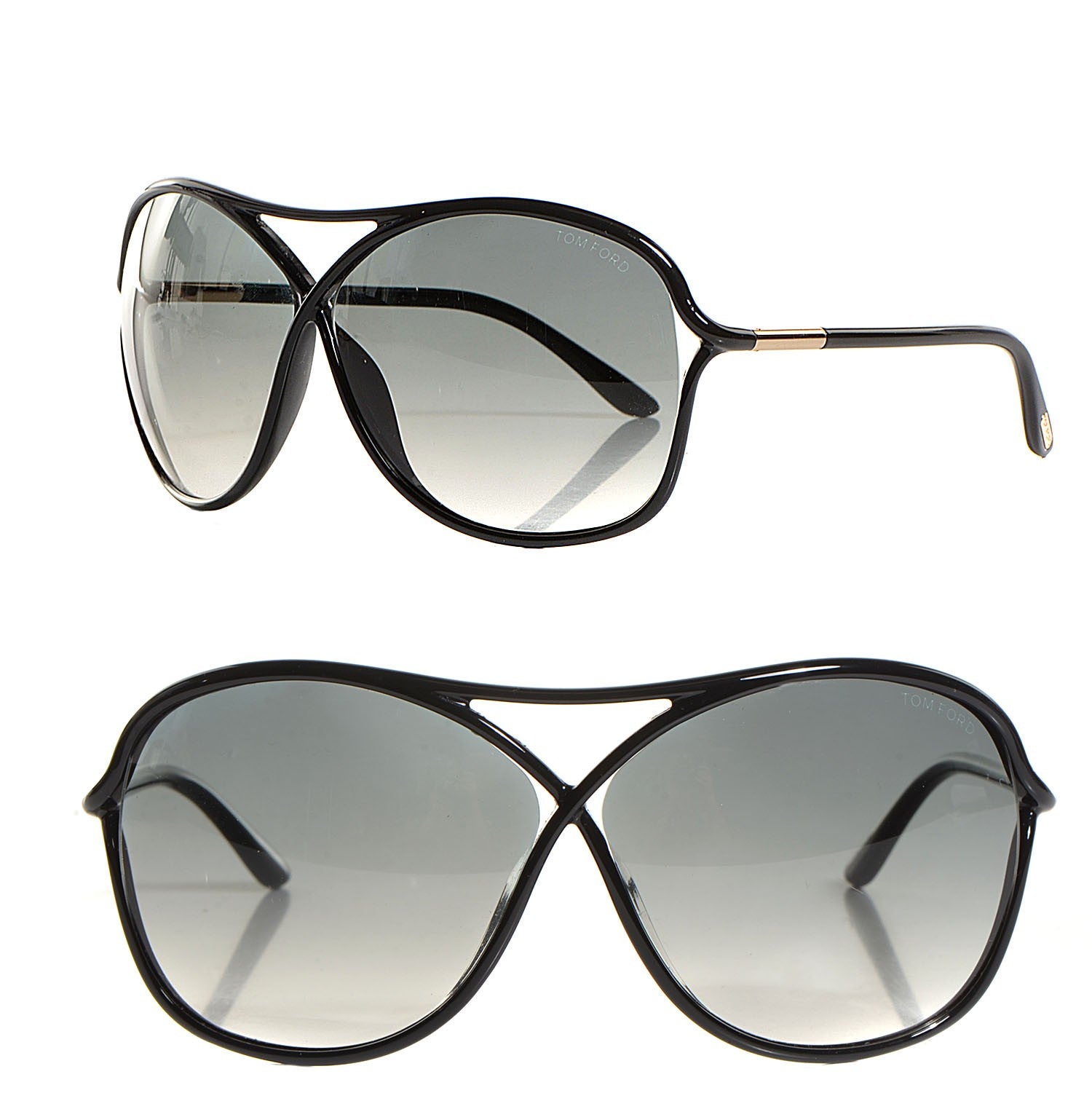 Tom Ford Vicky Sunglasses TF184 Black 1 of 6