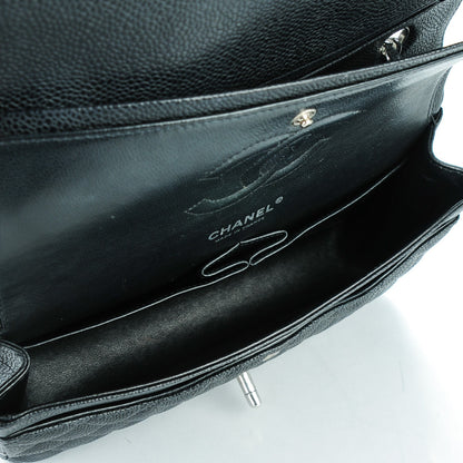 Chanel Caviar Quilted Medium Double Flap Black 5 of 8