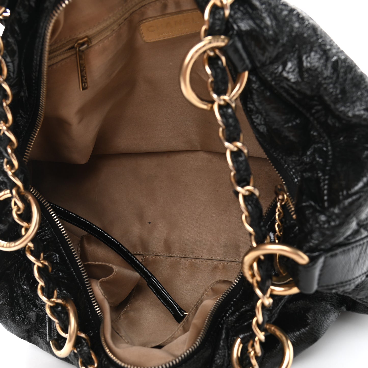 Vinyl Medium Rock and Chain Bowler Black