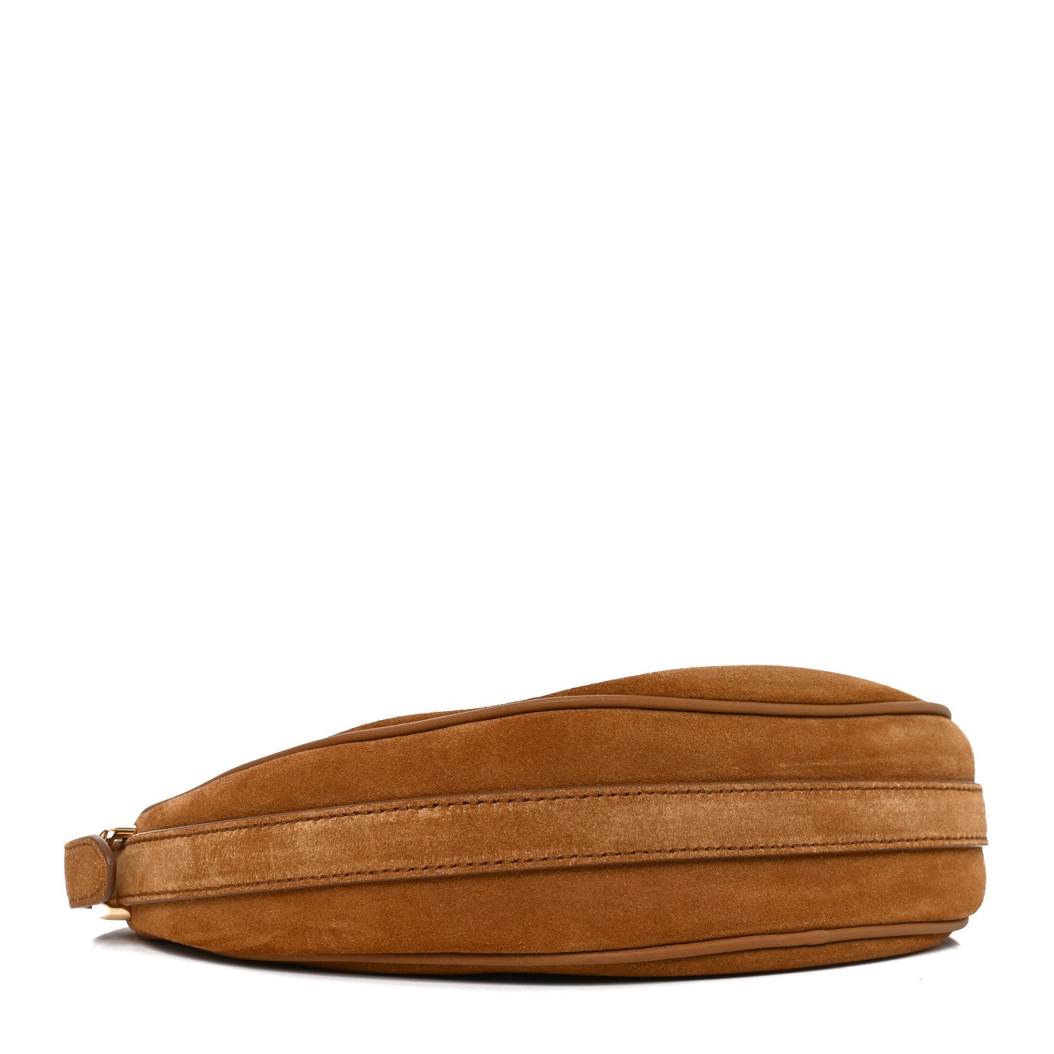 Prada Scamosciato Arque Shoulder Bag Cacao 3 of 8