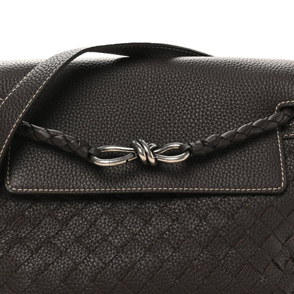 Bottega Veneta Grained Calfskin Intrecciato Small Andiamo Messenger Bag Fondant 7 of 9