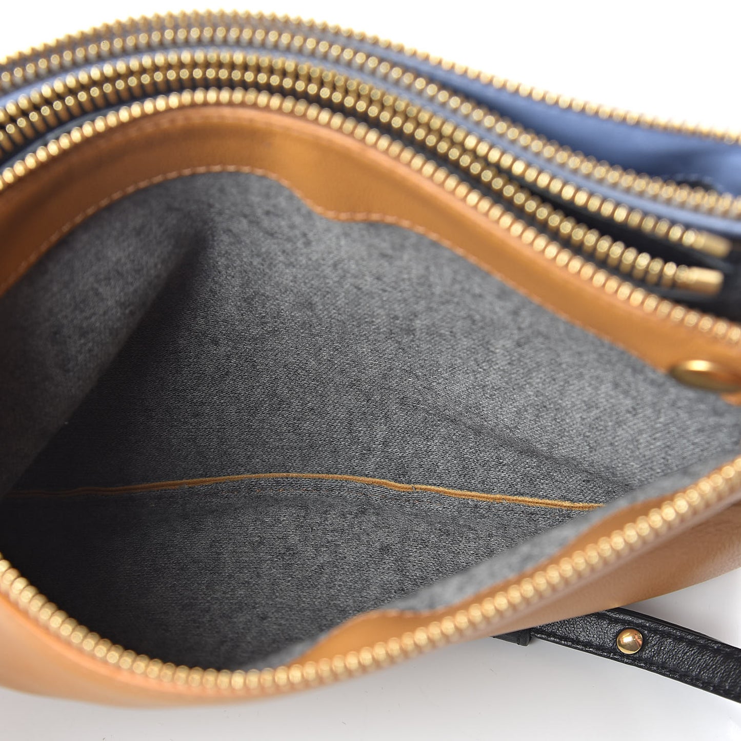 Lambskin Small Multicolor Trio Crossbody Bag Porcelain