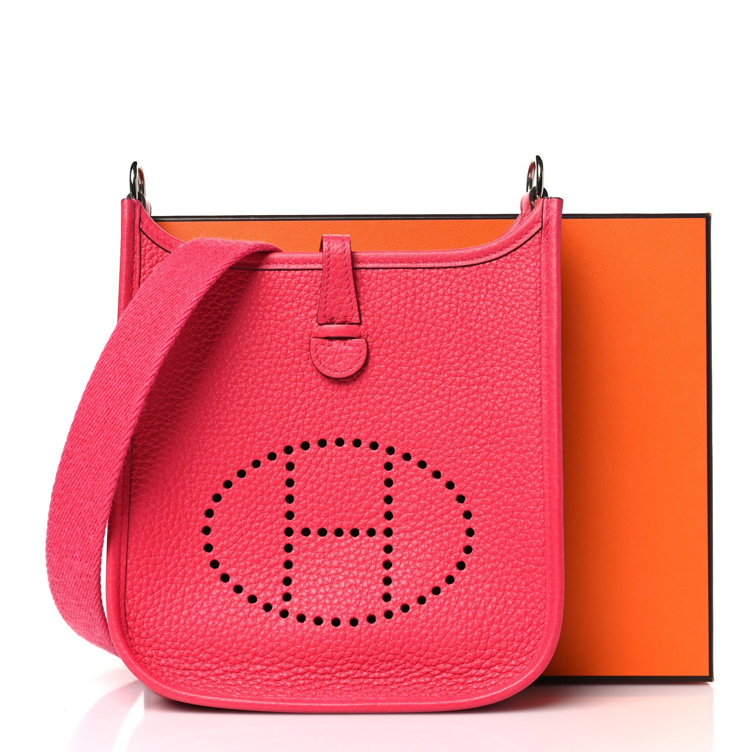Hermes Taurillon Maurice Evelyne TPM Rose Mexico 12 of 12