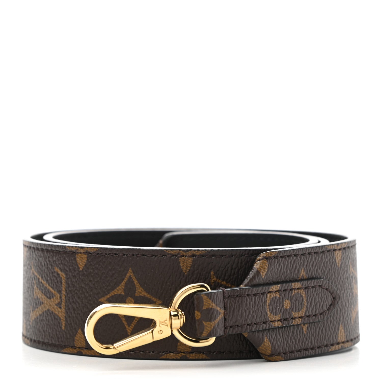 Louis Vuitton Monogram Adjustable Bandouliere Shoulder Strap Black 1 of 5