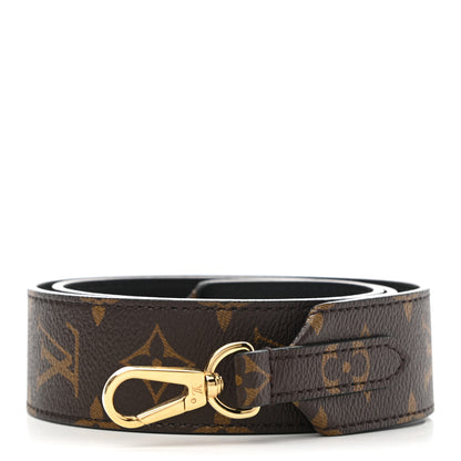 Louis Vuitton Monogram Adjustable Bandouliere Shoulder Strap Black 1 of 5