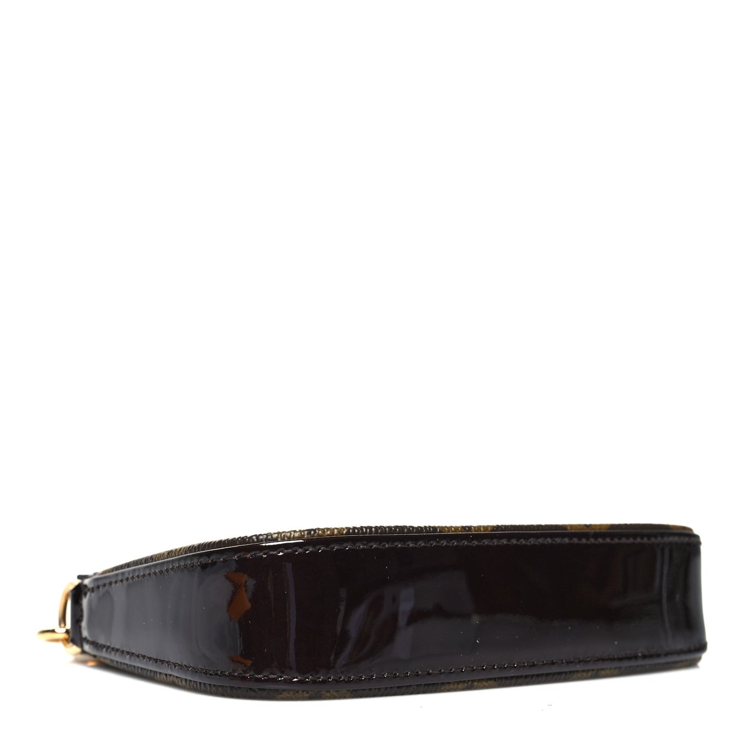 Vernis Monogram Mini Pochette Accessories Amarante