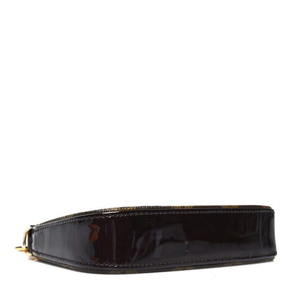 Louis Vuitton Vernis Monogram Mini Pochette Accessories Amarante 4 of 9