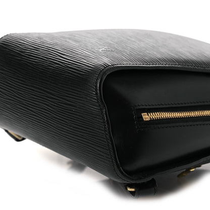 Louis Vuitton Epi Mabillon Backpack Black 9 of 15