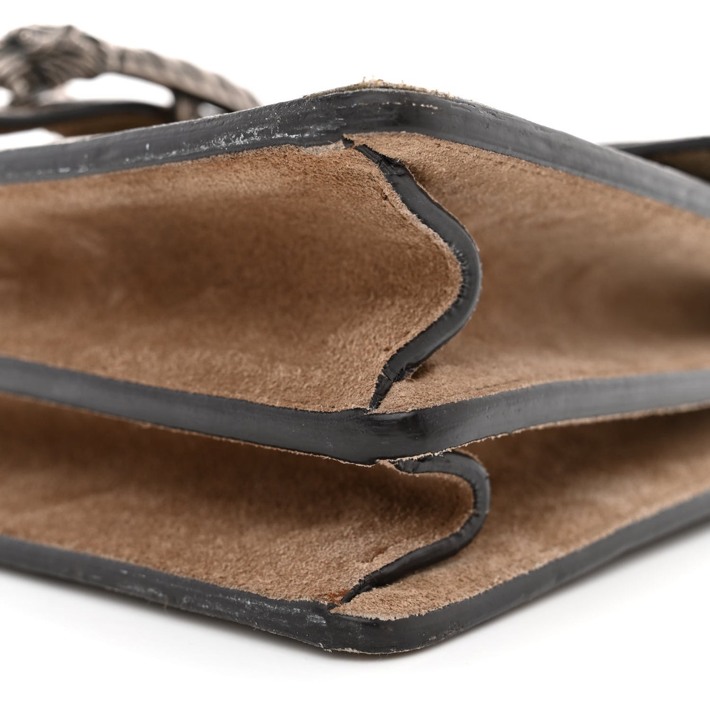 GG Supreme Monogram Medium Dionysus Shoulder Bag Taupe