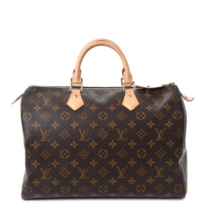 Louis Vuitton Monogram Speedy 35 1 of 12