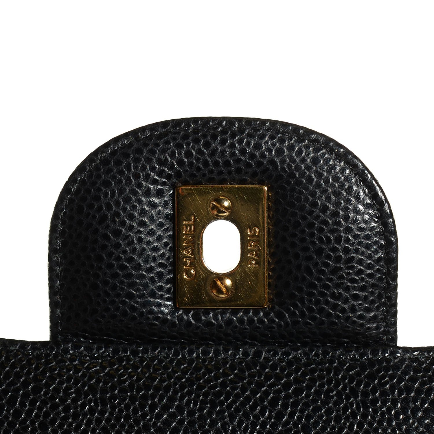 Chanel Caviar Quilted Maxi Double Flap Black 9 of 16