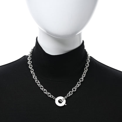 Tiffany Sterling Silver 1837 Toggle Necklace 5 of 8