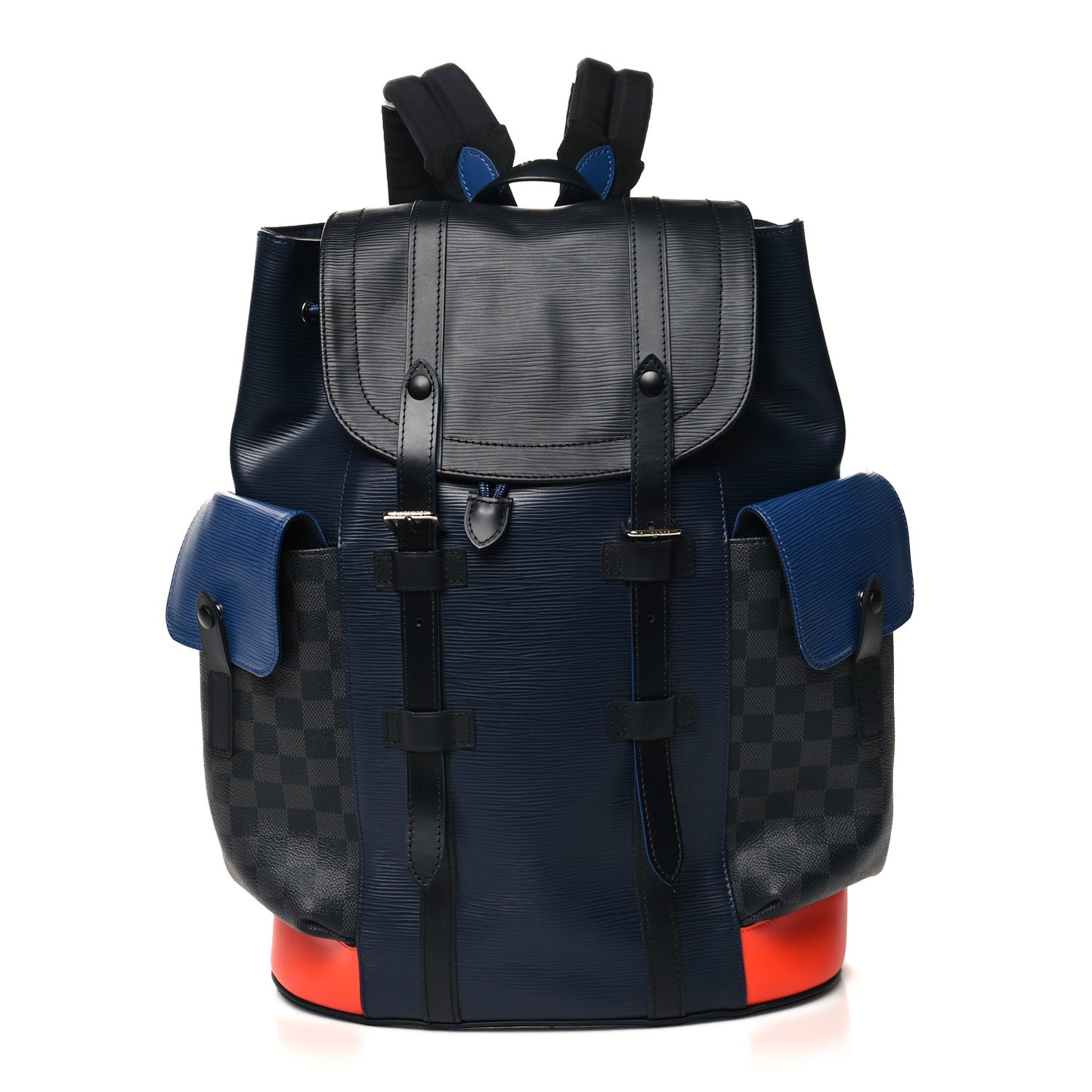 Epi Damier Cobalt Christopher Backpack PM