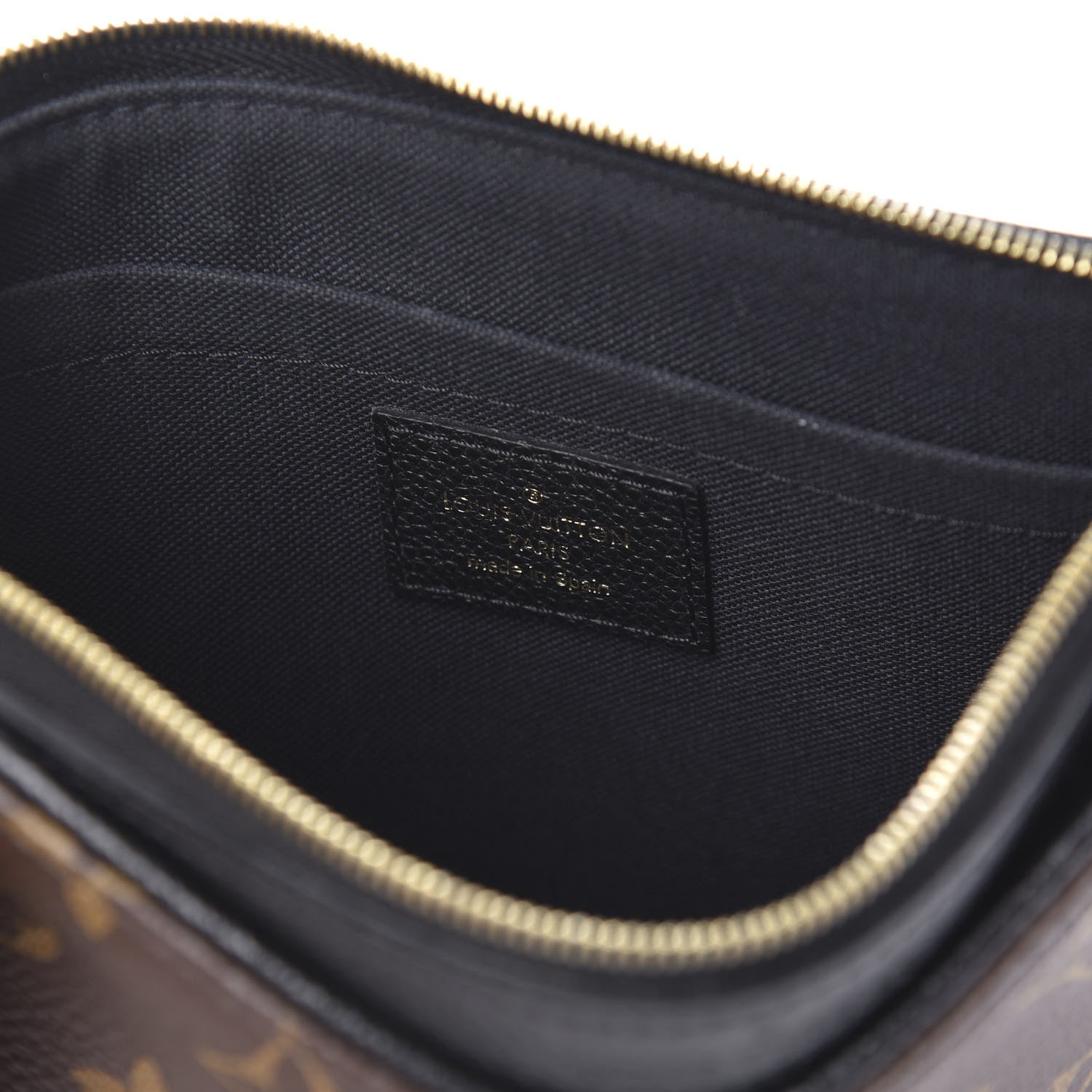 Louis Vuitton Monogram Pallas Clutch Black 9 of 11