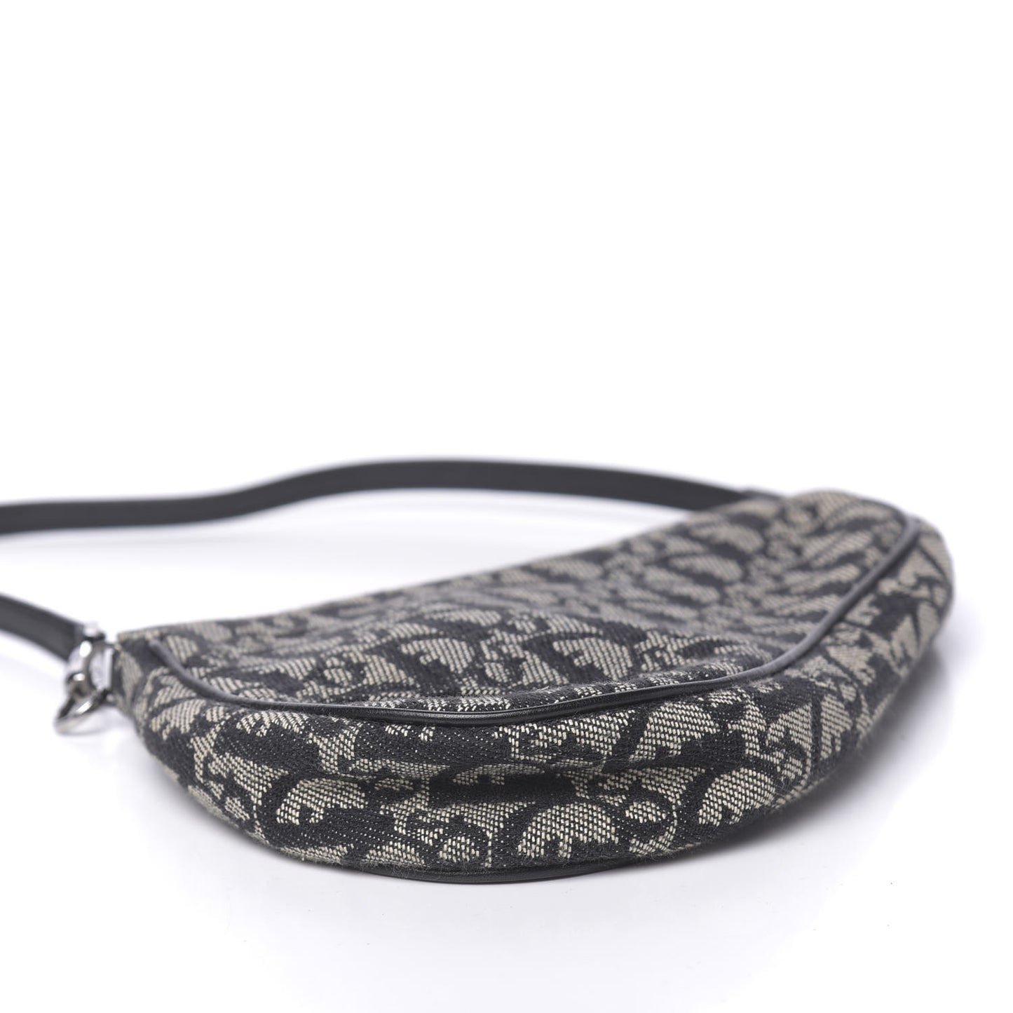 Monogram Mini Saddle Pochette Black