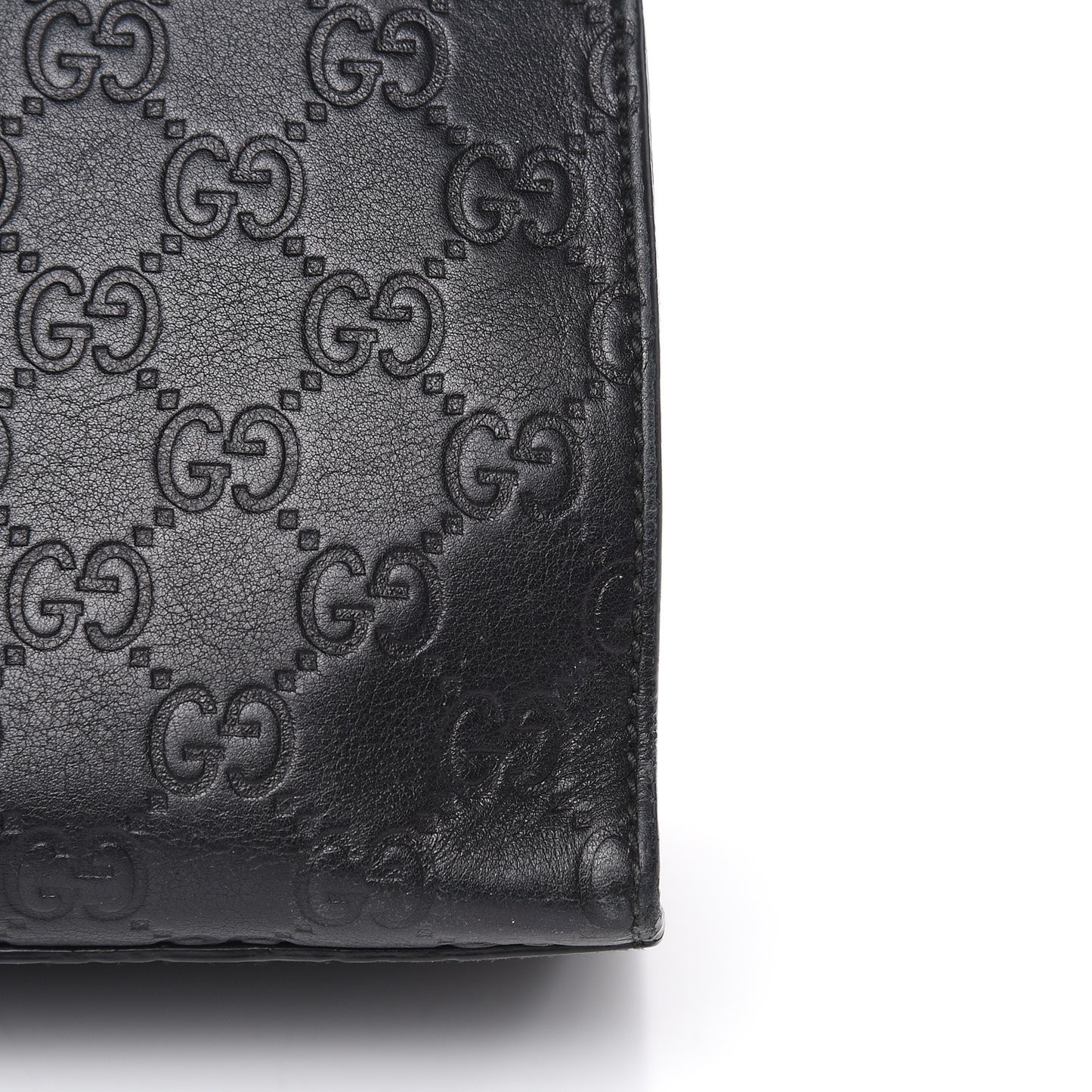 Guccissima Large Emily Chain Shoulder Bag Black