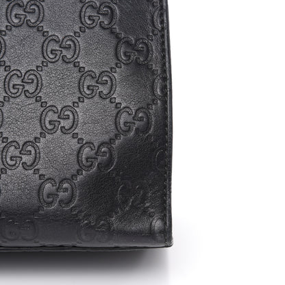 Gucci Guccissima Large Emily Chain Shoulder Bag Black 10 of 16