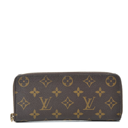 Louis Vuitton Monogram Clemence Wallet Rose Ballerine 1 of 15