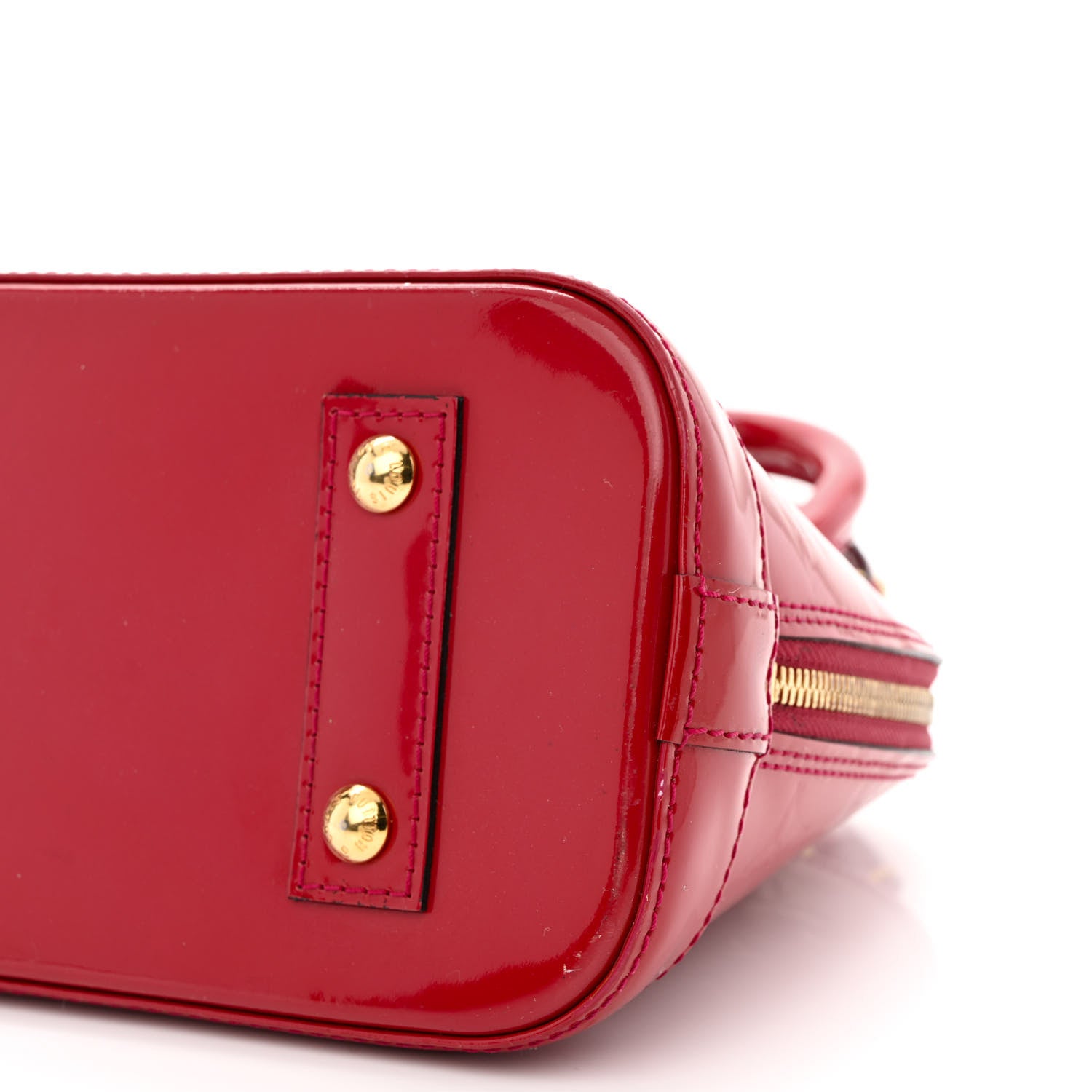 Louis Vuitton Vernis Alma BB Magenta 9 of 11