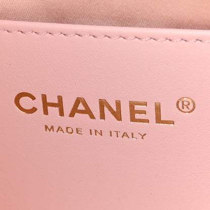 Chanel Caviar Quilted Mini Chanel 25 Handbag Light Pink 6 of 11