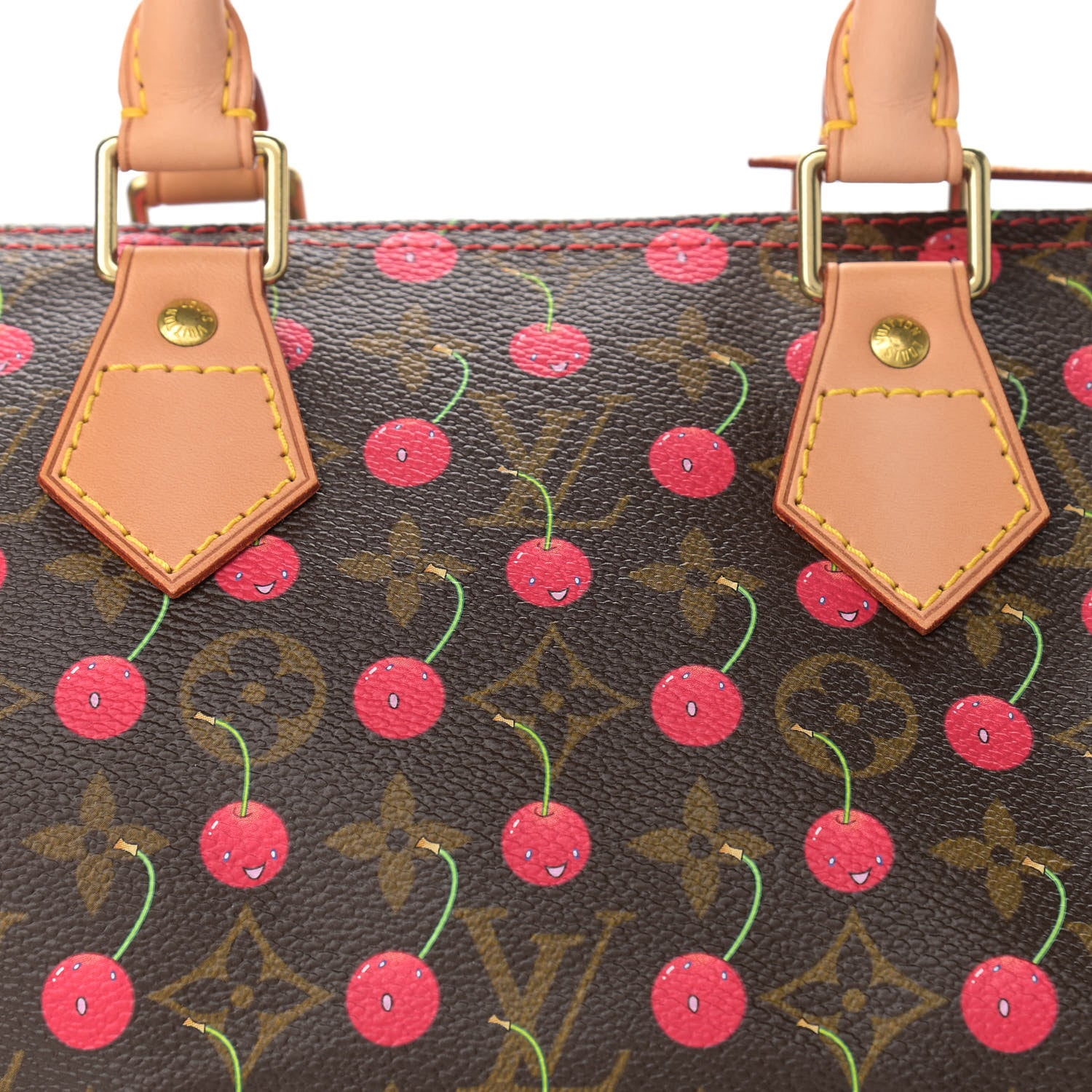 Louis Vuitton Monogram Cerises Speedy 25 7 of 9