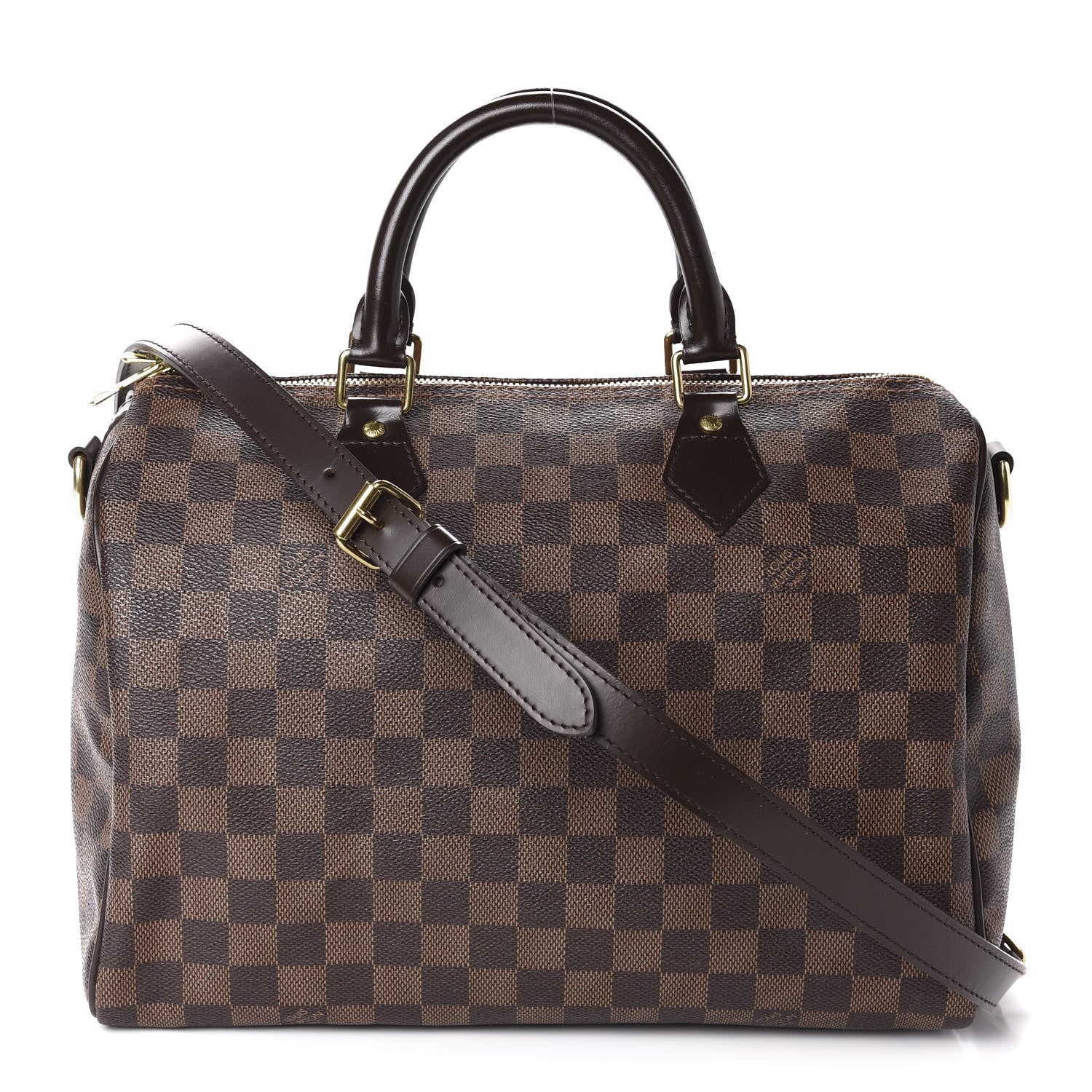 Louis Vuitton Damier Ebene Speedy Bandouliere 30 1 of 12