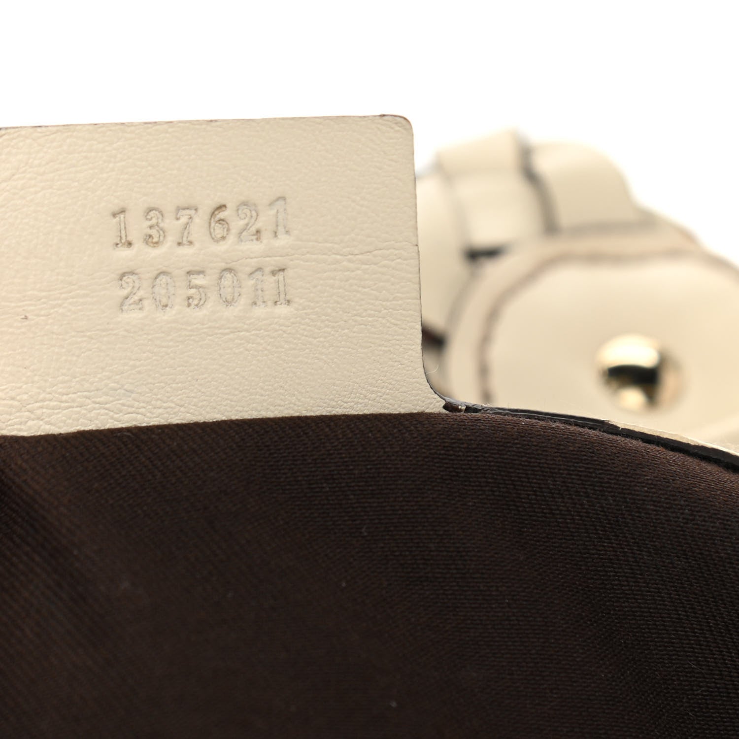 Gucci Monogram Medium Pelham Shoulder Bag Off White 7 of 17