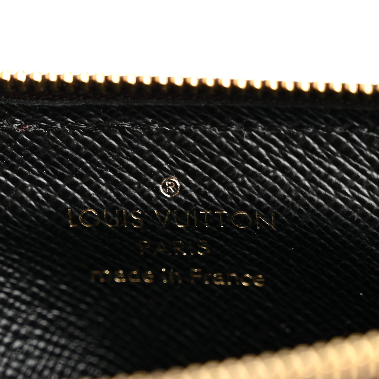 Monogram Recto Verso Card Holder Black