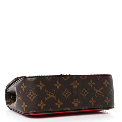 Louis Vuitton Patent Calfskin Monogram Cherrywood BB Scarlet 3 of 4