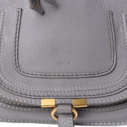 Chloe Calfskin Mini Marcie Satchel Cashmere Grey 9 of 10